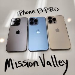 iPhone 13 PRO 128GB Unlocked | Mission Valley Store | w/ Warranty 