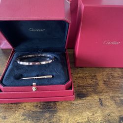 Cartier Rose Gold Love Bracelet 