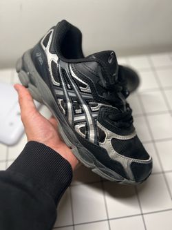 ASICS Black and Silver Sneakers