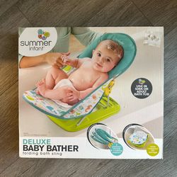 NEW Summer Infant Deluxe Baby Bather