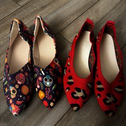 Women’s Closed Toe Flats (bought For size 7/8US)