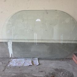 Oval Glass Table Top