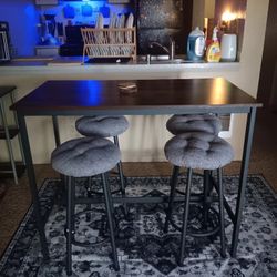 Bar Table With Stools