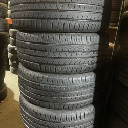 Set Of 4 Matching Tires All Season Like New Yokohama 255/50R20