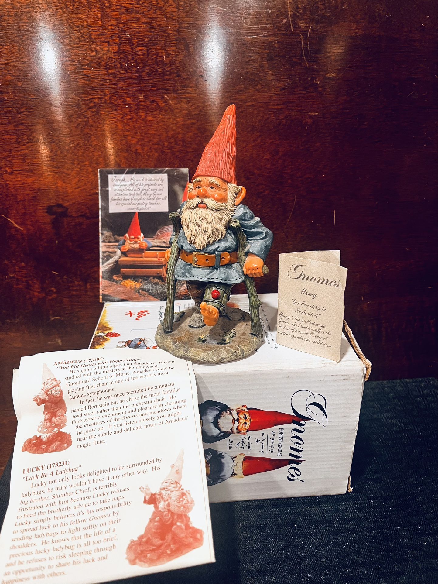 Henry “Our Friendship Is No Accident” Gnome.
