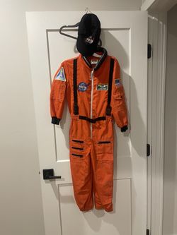 Kids NASA Costume And Cap For Dress up Or Halloween 