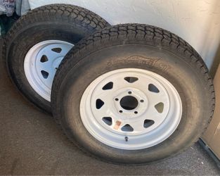 15” trailer tires 205/75/15