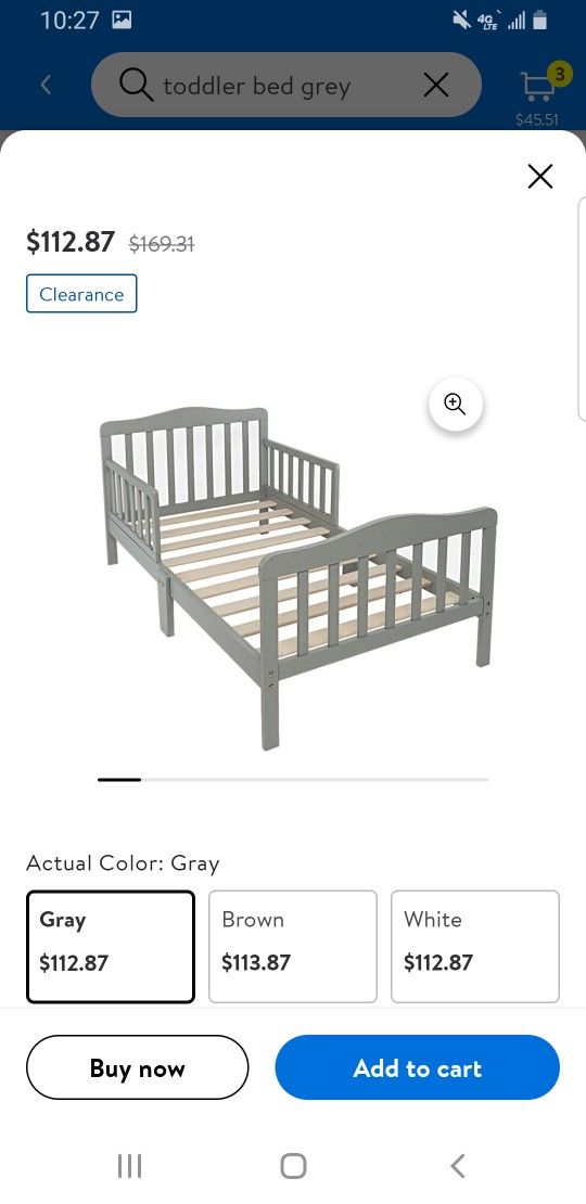 Toddler Bed 