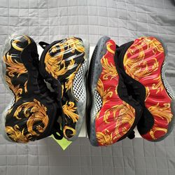 2014 Nike X Supreme Air Foamposite Set Size 12 