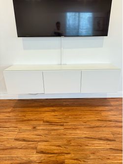 TV Stand — Glass Top Included