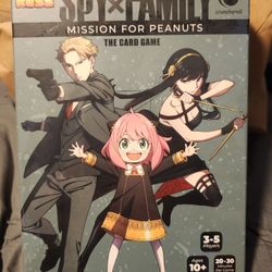 Spy X Family Mission For Peanuts Card Game