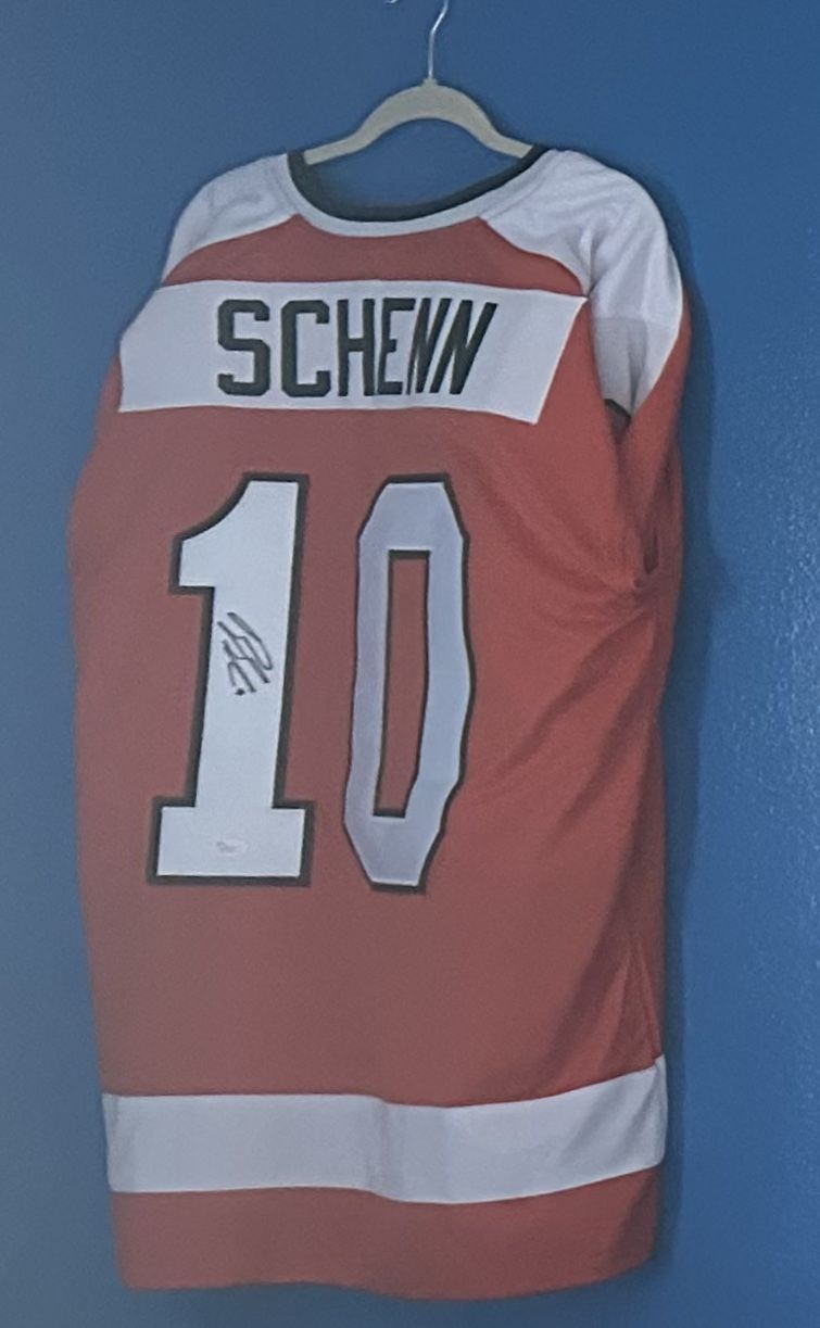 Signed Brayden Schenn Flyers Jersey