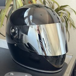 Biltwell Gringo S Large Gloss Black Motorcycle Helmet