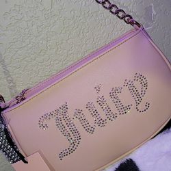 Juicy Couture Pink Bling Shoulder Bag 