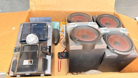 iLive Home Stereo System with 4 Speakers & Remote
