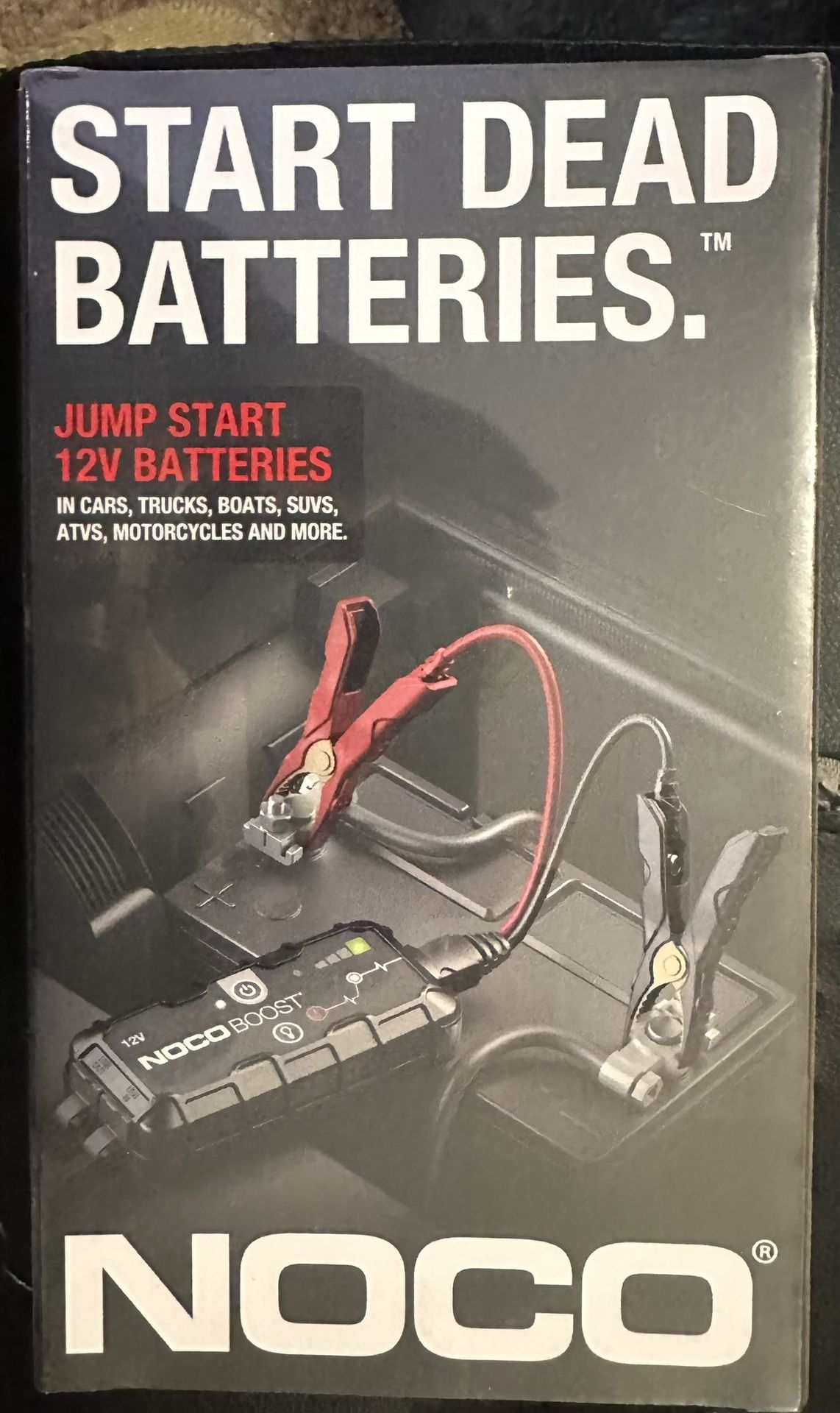 Noco / Monster New 8000mah Jump Starter Power Bank: Portable Car Jumper, 8000 Amps, Automotive Jumps (Brand New / Not Open)