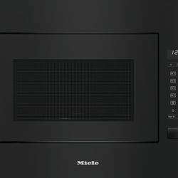 Miele PureLine 24" Black Built-In Microwave New
