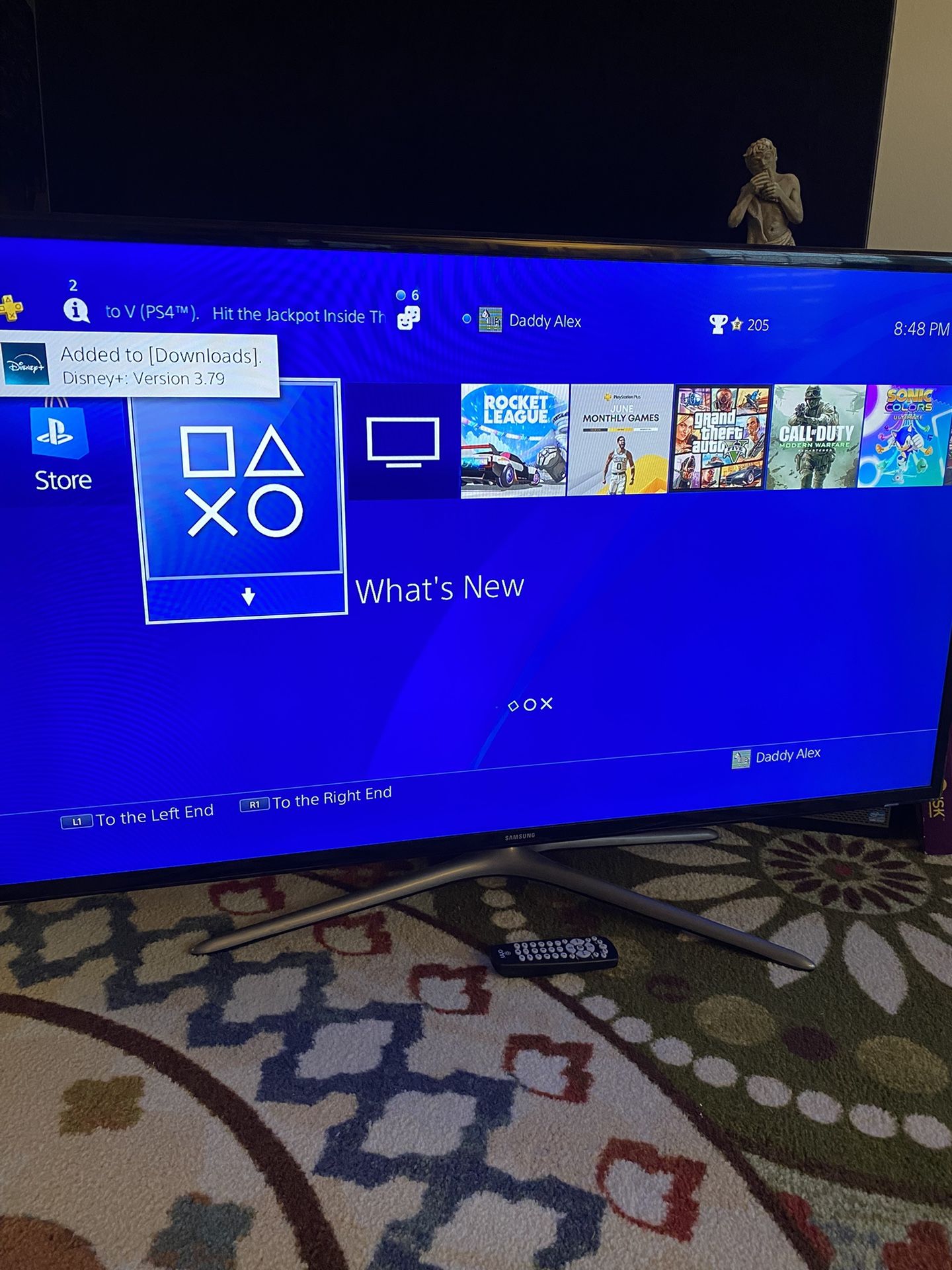 50-inch Samsung Smart TV
