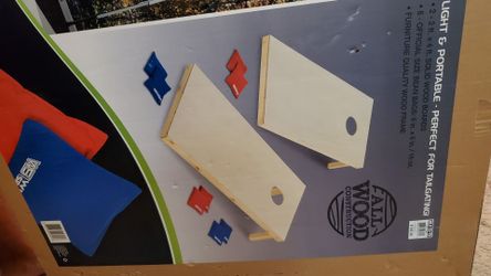Cornhole game like new $80