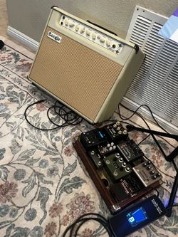 Complete Guitar Pedalboard & Boogie California Tweed Tube Amp