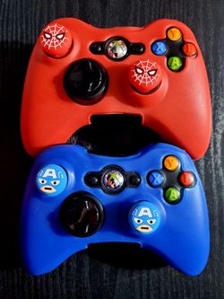 Custom Xbox 360 Controllers Marvel Themed