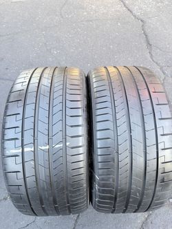 Par De Llantas Usadas En Muy Buenas Condiciones Marca Pirelli 275/30 R20 Instalación Y Balanceo Por El Mismo Precio