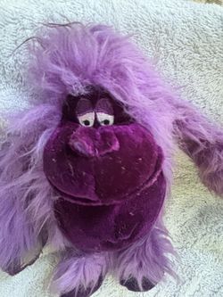 Purple gorilla plush doll from BJ toy company Inc.