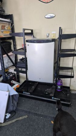 Mini fridge stand