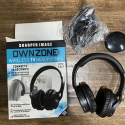 Sharper Image Ownzone Wireless TV Headphones