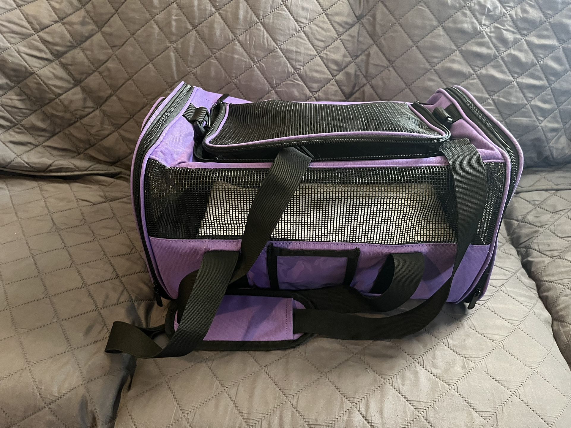 Cat Or Small Dog Carrier (purple