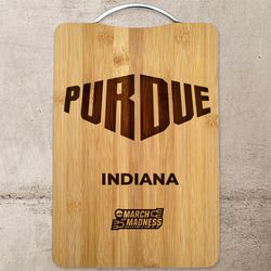 Purdue Indiana Personalized Engraved Cutting Board