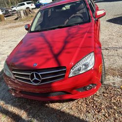 2009 Mercedes-Benz C300 – Red • CLEAN • $5,000
