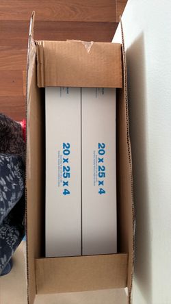 Honeywell brand new 2 filters Merv 8