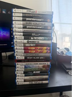PS5 Games and accessories (low price)