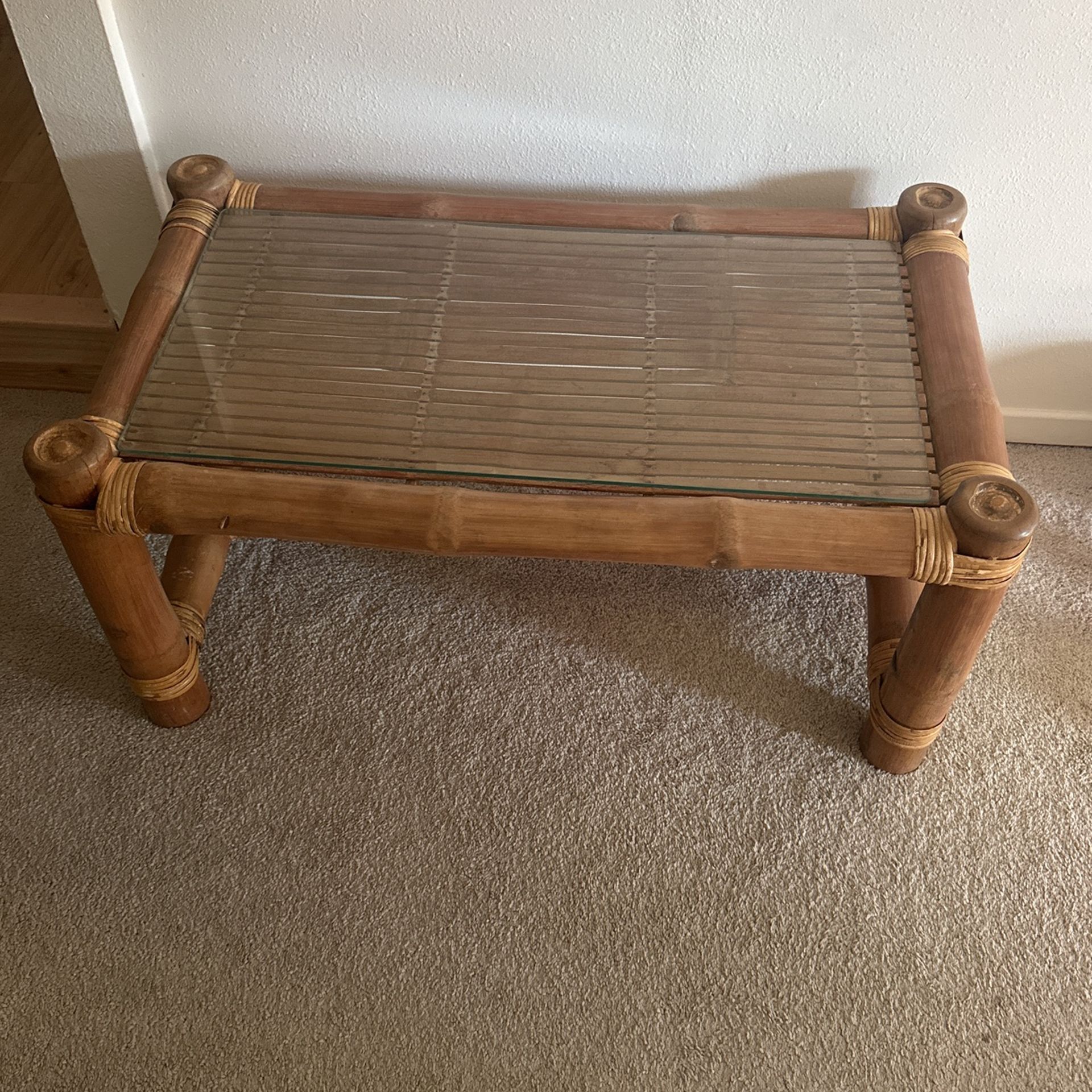 Chunk Bamboo Coffee Table