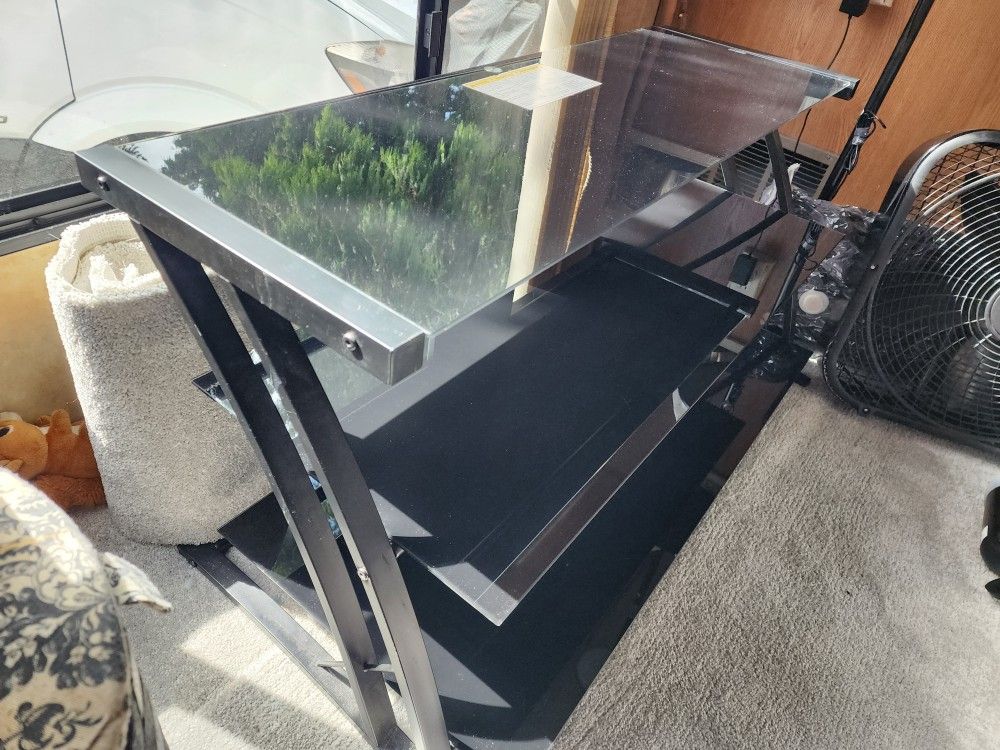 TV Glass Stand