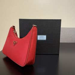 Red Prada Crossbody 
