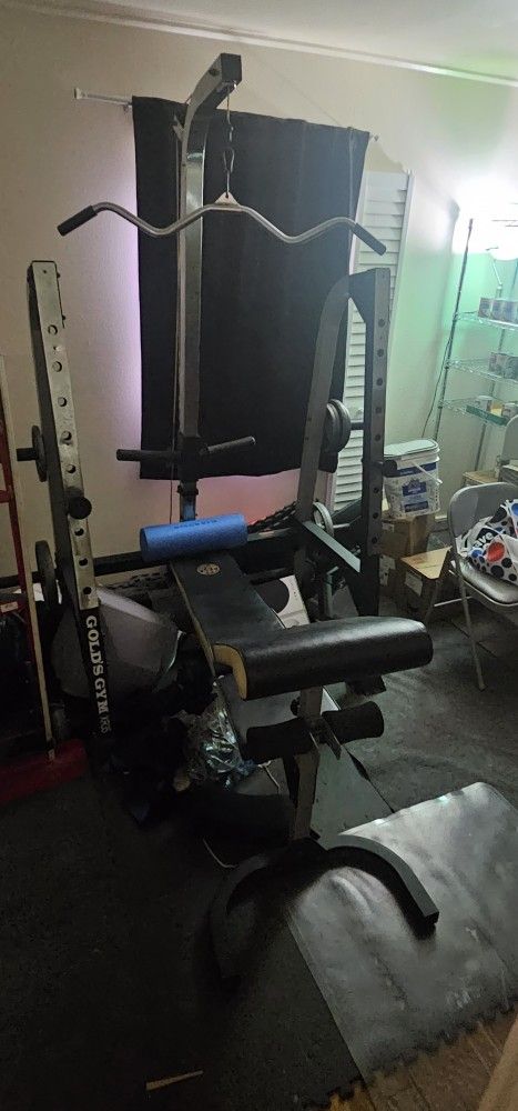 Gold's Gym All In One Weight & Bench Set