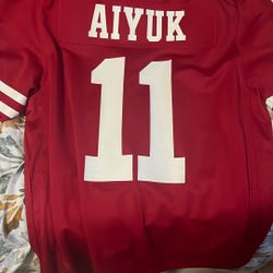 Brandon Aiyuk jersey