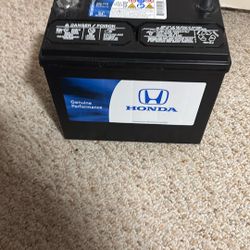 honda civic batería una vez de uso