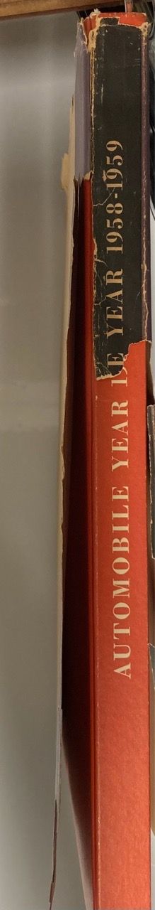 Automobile- 1958/59 Book HB w/DJ