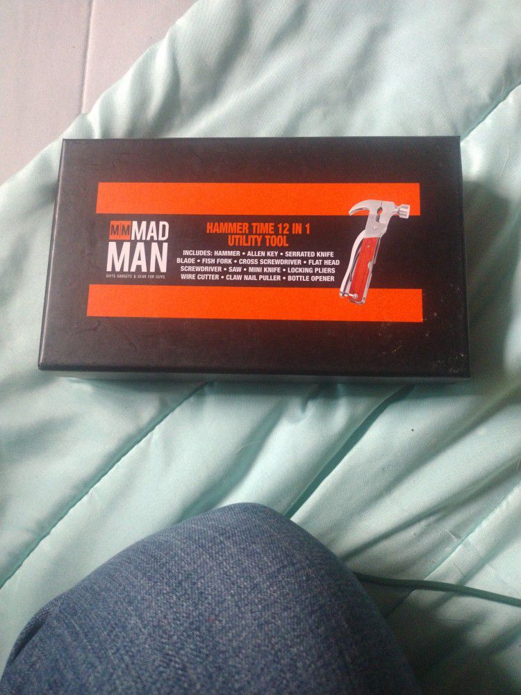 Mad Man Hammer Time 12 N 1 Utility Tool 