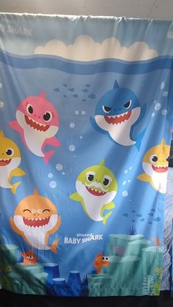 Baby Shark Curtains 