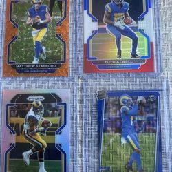 Los Angeles Rams Prizm Cards lot