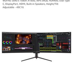 INNOCN 49” Monitor