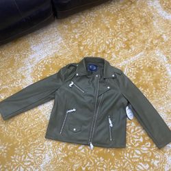 New Faux Leather Jacket Large 