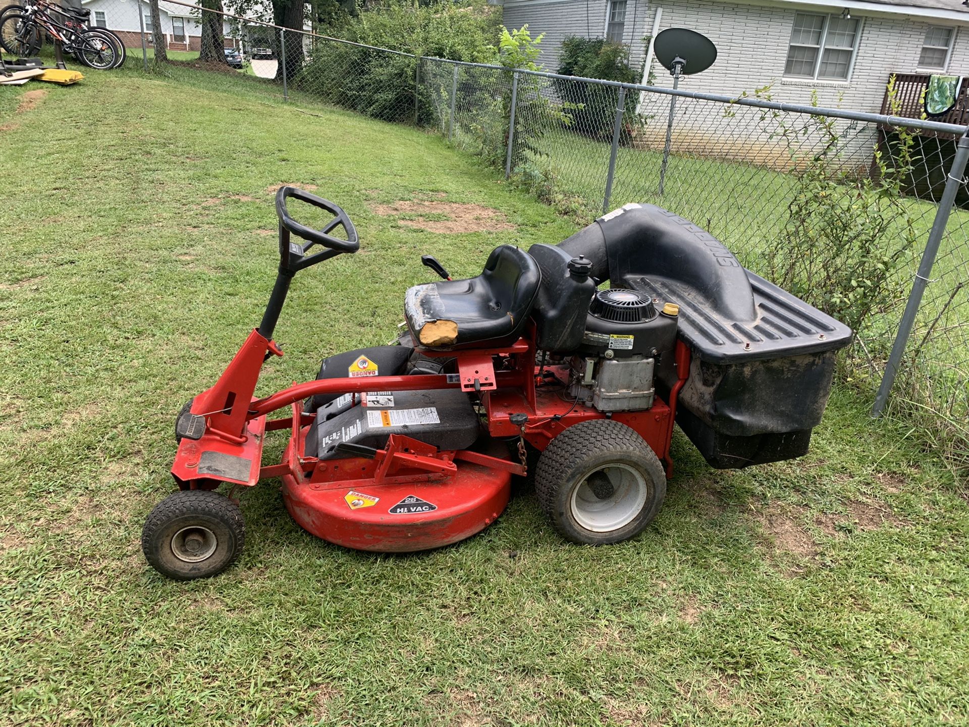 Snapper 28” hi vac mower for Sale in Conyers, GA OfferUp