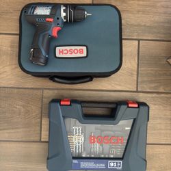 BOSCH Drivers & 91 Piece Set