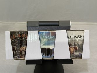 3 Alaska Shot Glass Collection