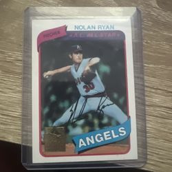 Nolan Ryan All Star Signed Baseball Card *offer*